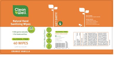 Natural Hand Sanitizing Wipes (Natural Hand Sanitizing Wipes)